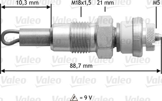 Valeo 345156 - Bougie de préchauffage cwaw.fr