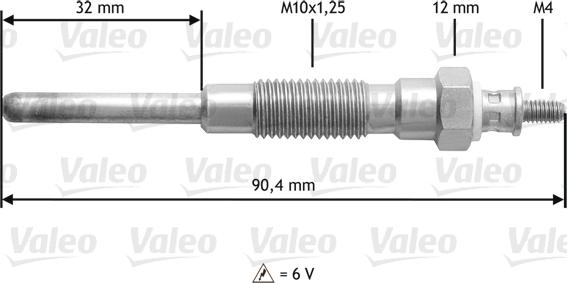 Valeo 345 158 - Bougie de préchauffage cwaw.fr