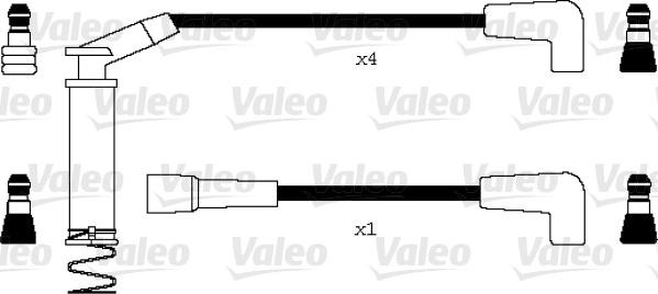 Valeo 346096 - Kit de câbles d'allumage cwaw.fr