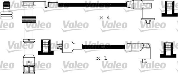 Valeo 346152 - Kit de câbles d'allumage cwaw.fr