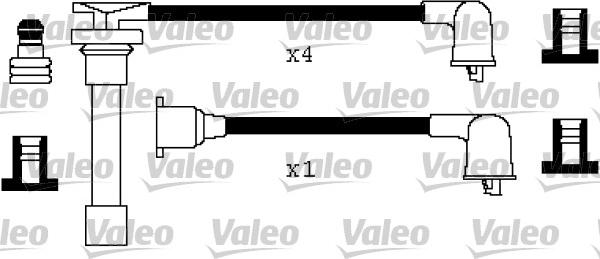 Valeo 346260 - Kit de câbles d'allumage cwaw.fr