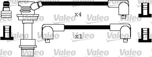 Valeo 346289 - Kit de câbles d'allumage cwaw.fr