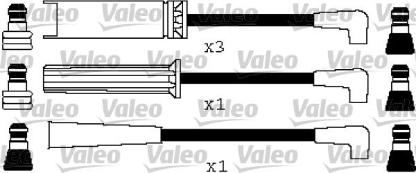 Valeo 346234 - Kit de câbles d'allumage cwaw.fr