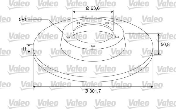 Valeo 297101 - Disque de frein cwaw.fr