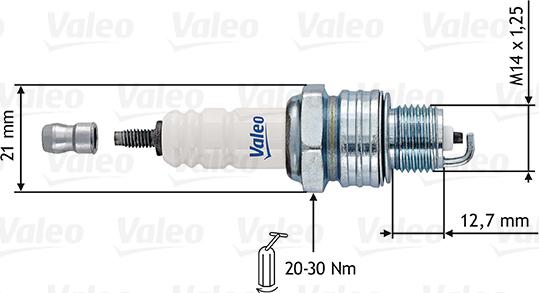 Valeo 246906 - Bougie d'allumage cwaw.fr