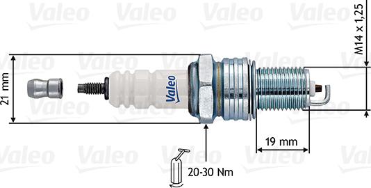 Valeo 246914 - Bougie d'allumage cwaw.fr