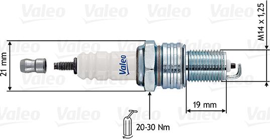 Valeo 246915 - Bougie d'allumage cwaw.fr