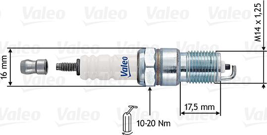 Valeo 246910 - Bougie d'allumage cwaw.fr