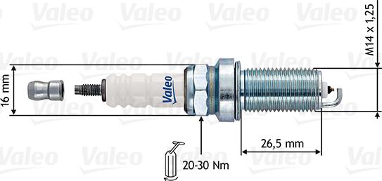 Valeo 246918 - Bougie d'allumage cwaw.fr