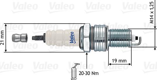 Valeo 246891 - Bougie d'allumage cwaw.fr