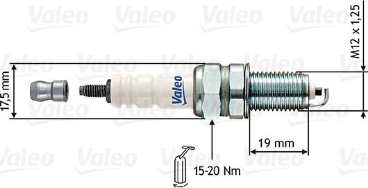 Valeo 246888 - Bougie d'allumage cwaw.fr