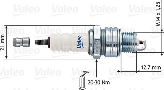 Valeo 246878 - Bougie d'allumage cwaw.fr