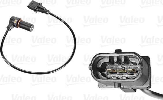 Valeo 254013 - Capteur d'angle, vilebrequin cwaw.fr