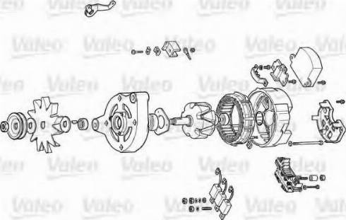 Valeo 2541300 - Alternateur cwaw.fr