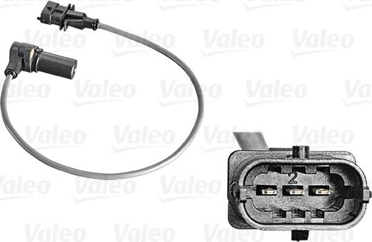 Valeo 254189 - Capteur d'angle, vilebrequin cwaw.fr