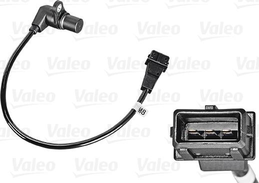 Valeo 254180 - Capteur d'angle, vilebrequin cwaw.fr