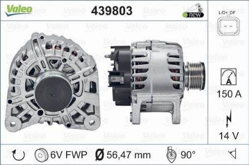 Valeo 2542749 - Alternateur cwaw.fr