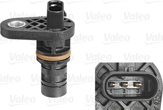 Valeo 255506 - Capteur d'angle, vilebrequin cwaw.fr