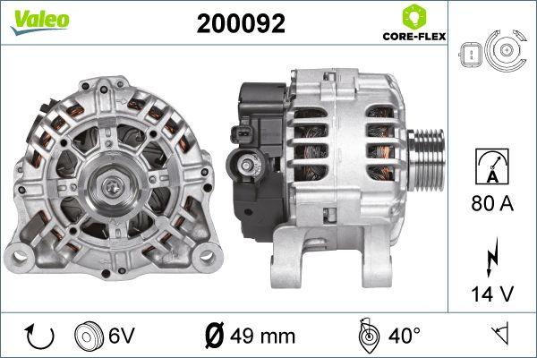 Valeo 200092 - Alternateur cwaw.fr