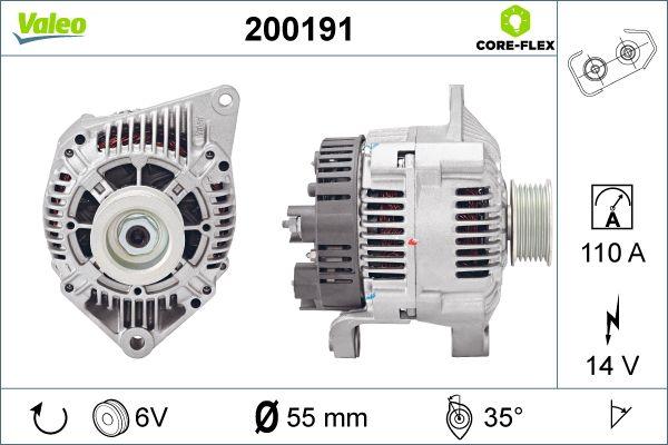 Valeo 200191 - Alternateur cwaw.fr