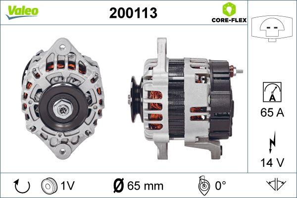 Valeo 200113 - Alternateur cwaw.fr