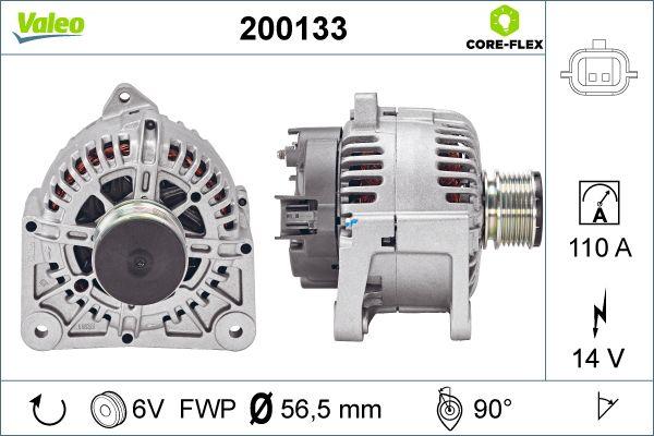 Valeo 200133 - Alternateur cwaw.fr