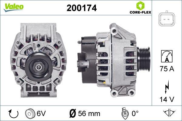 Valeo 200174 - Alternateur cwaw.fr