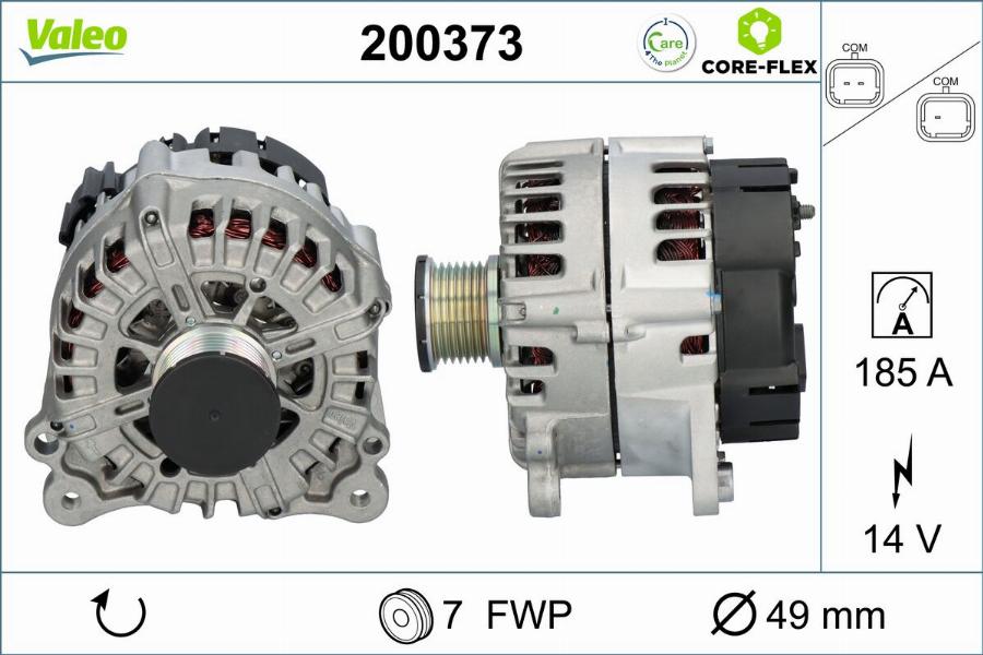 Valeo 200373 - Alternateur cwaw.fr