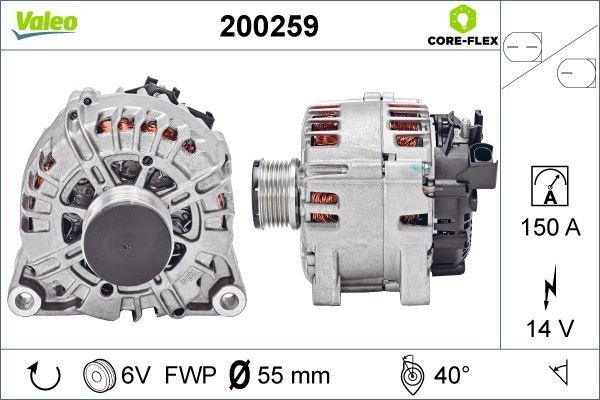 Valeo 200259 - Alternateur cwaw.fr