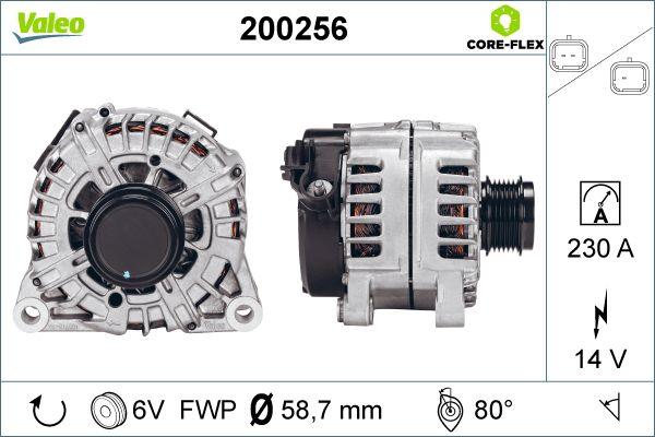 Valeo 200256 - Alternateur cwaw.fr