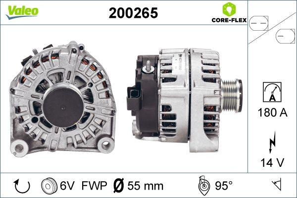 Valeo 200265 - Alternateur cwaw.fr