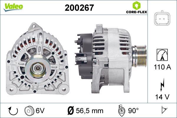 Valeo 200267 - Alternateur cwaw.fr