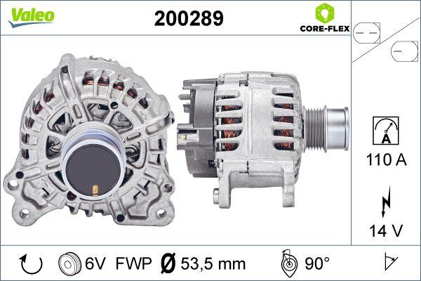 Valeo 200289 - Alternateur cwaw.fr