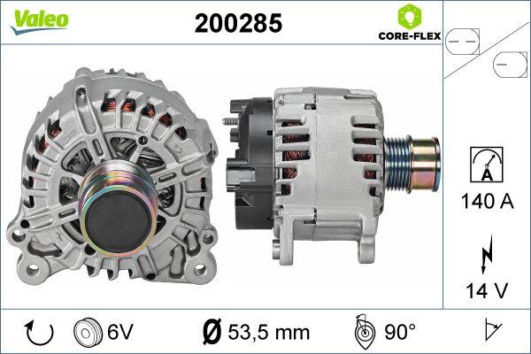 Valeo 200285 - Alternateur cwaw.fr