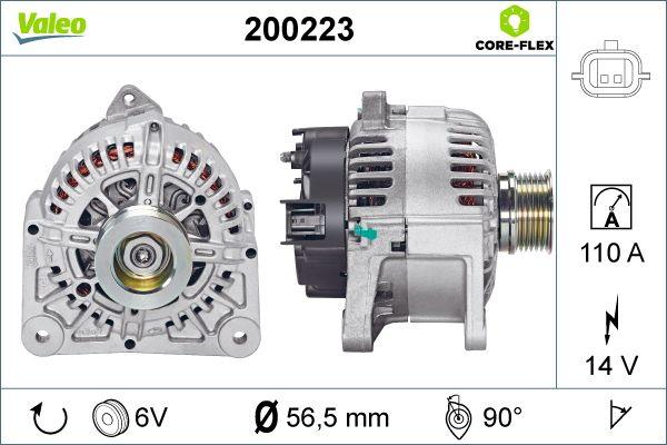 Valeo 200223 - Alternateur cwaw.fr