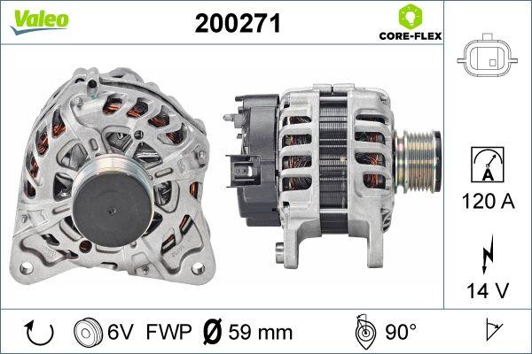 Valeo 200271 - Alternateur cwaw.fr