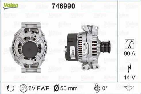 Valeo 746990 - Alternateur cwaw.fr