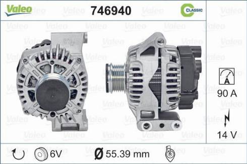 Valeo 746940 - Alternateur cwaw.fr