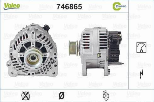 Valeo 746865 - Alternateur cwaw.fr