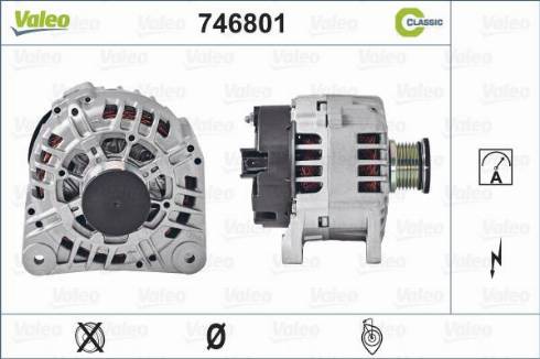 Valeo 746801 - Alternateur cwaw.fr