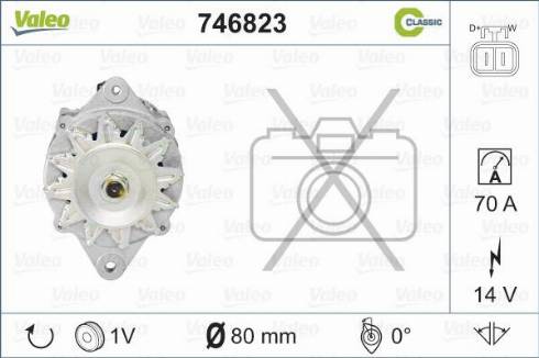 Valeo 746823 - Alternateur cwaw.fr