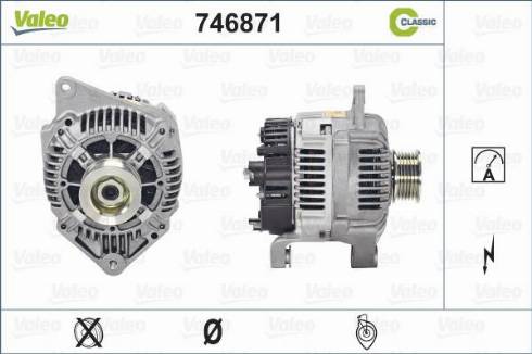 Valeo 746871 - Alternateur cwaw.fr