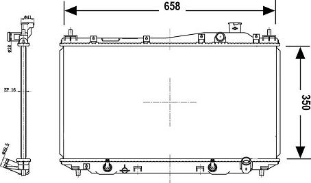 Valeo 700770 - Radiateur, refroidissement du moteur cwaw.fr