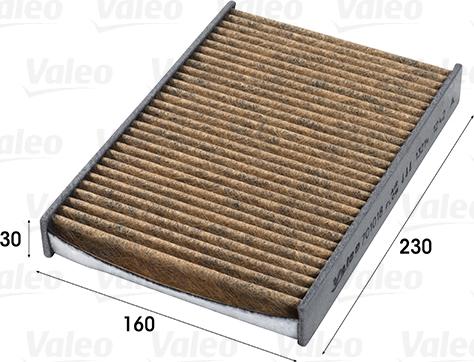 Valeo 701018 - Filtre, air de l'habitacle cwaw.fr