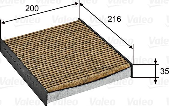 Valeo 701026 - Filtre, air de l'habitacle cwaw.fr