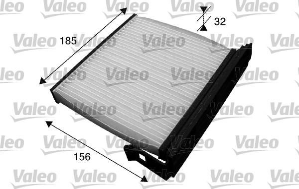 Valeo 715590 - Filtre, air de l'habitacle cwaw.fr