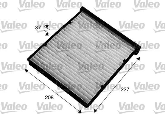 Valeo 715543 - Filtre, air de l'habitacle cwaw.fr