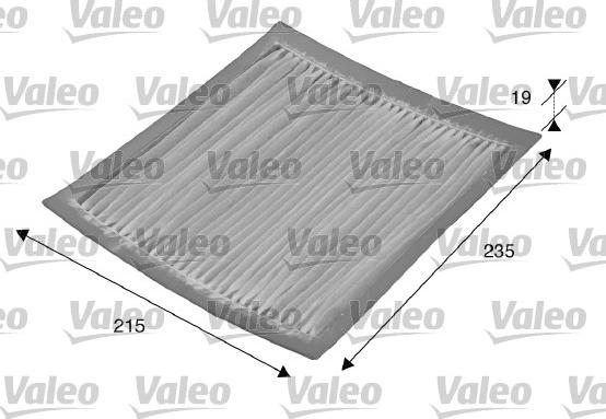 Valeo 715542 - Filtre, air de l'habitacle cwaw.fr