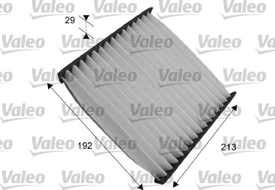 Valeo 715550 - Filtre, air de l'habitacle cwaw.fr