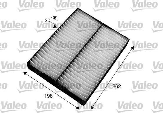 Valeo 715564 - Filtre, air de l'habitacle cwaw.fr